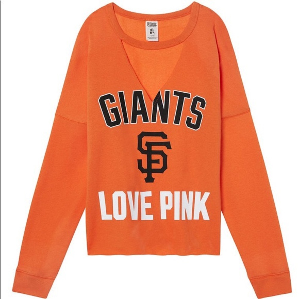 Victoria’s Secret SF Giants Orange Sweater Large L